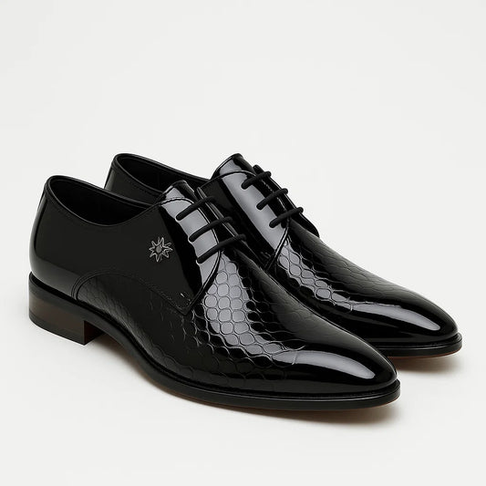 Męskie Eleganckie Buty Formalne Oxford