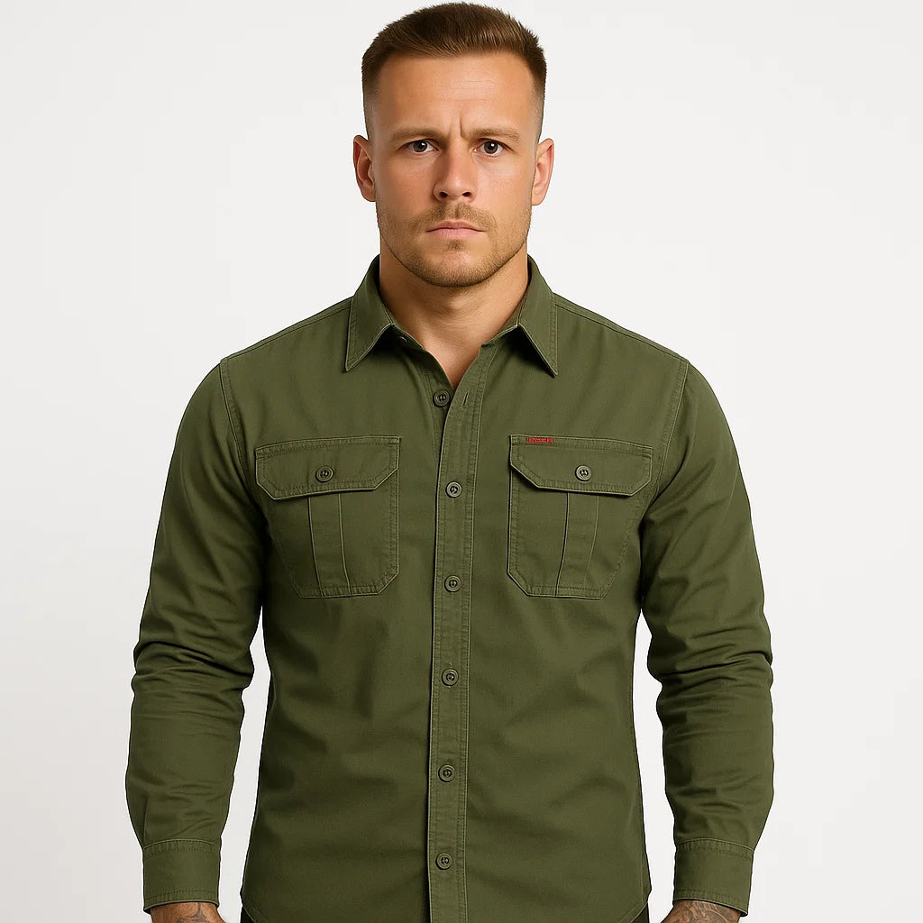 Męska Koszula Casual Slim Fit z Wzorem